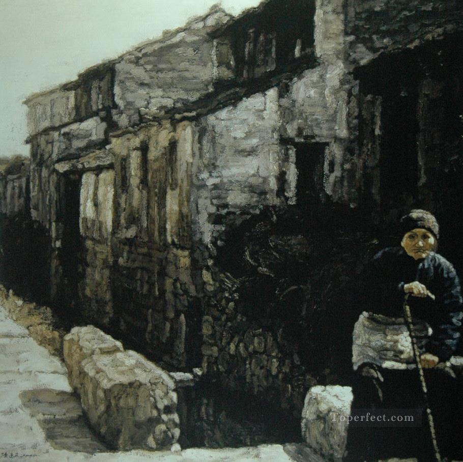 Old House Landscapes from China Oil Paintings